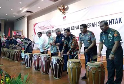 KPU RI Luncurkan Tahapan Pilkada Serentak 2018