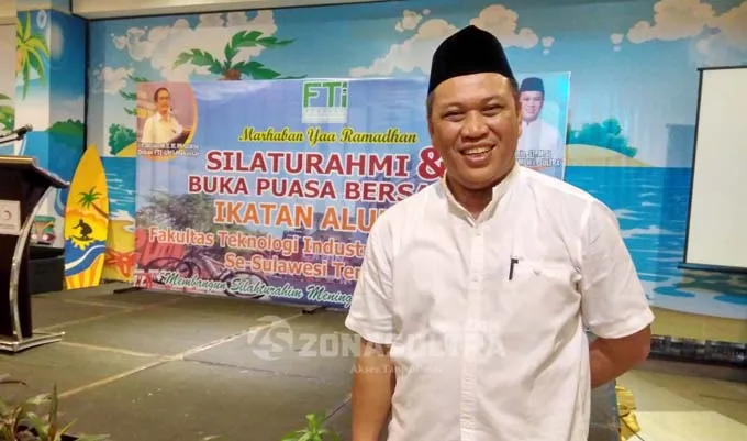 Alumni FTI UMI, Ruksamin Prakarsai Buka Puasa Bersama Anak Pondok Pesantren