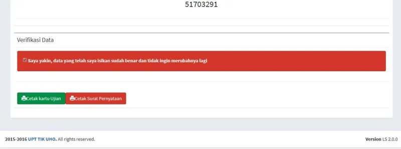 Kartu Peserta SMMPTN UHO Sudah Bisa Dicetak, Begini Caranya