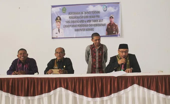 750 Guru Honda di Konawe Terima SK Bupati