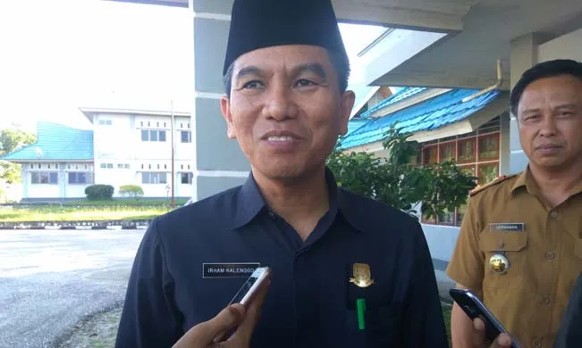 Ketua DPRD Kabupaten Konawe Selatan (Konsel) Sulawesi Tenggara (Sultra) Irham Kalenggo