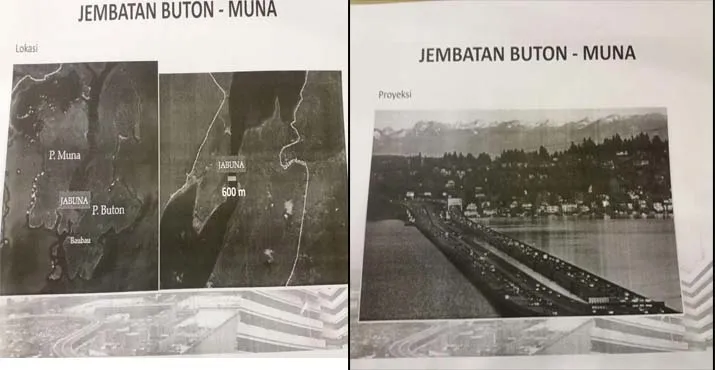 Proyeksi Jembatan Buton-Muna