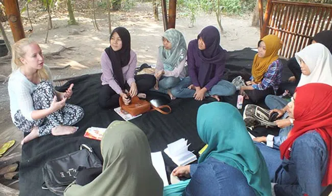 ilustrasi kampung inggris