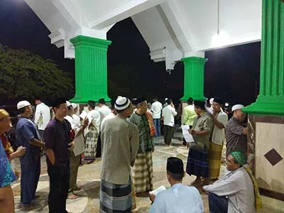 Salat Subuh Berjamaah ASN Pemprov Sultra di Masjid Agung Sepi