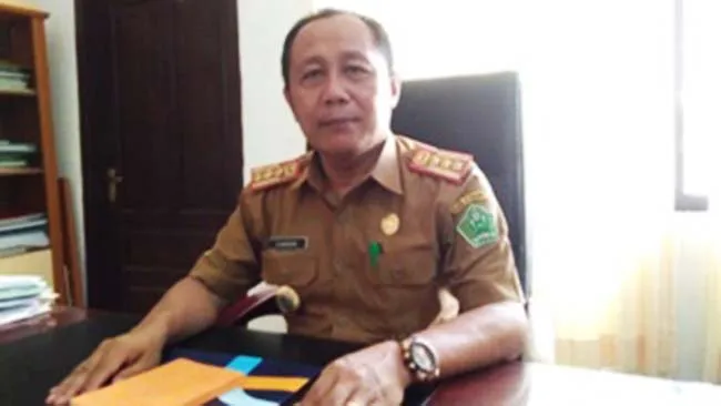 Kepala Dinas Tanaman Pangan dan Holtikulra Pemda Konawe Syahrudin