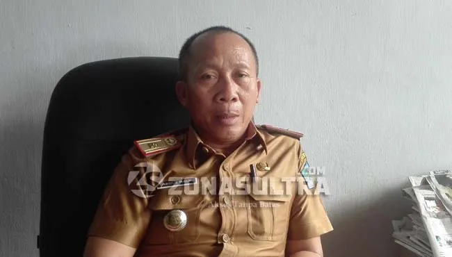 Kepala Bagian (Kabag) Kesejahteraan Rakyat (Kesra) Pemkot Kendari Abdul Rauf