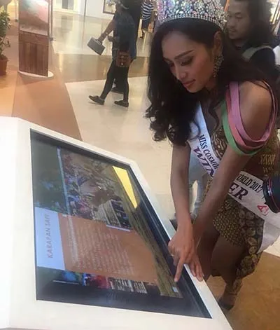 Miss Cosmopolitan World 2017 Promosikan Wonderful Indonesia di Putrajaya
