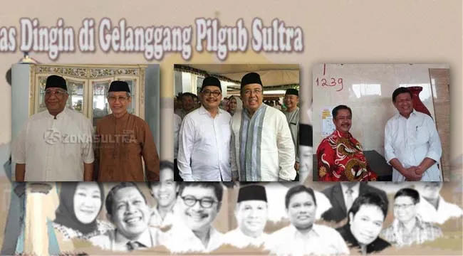 Ali Mazi-Lukman Abunawas, Asrun-Amirul Tamim, dan Rusda Mahmud-Sjafei Kahar