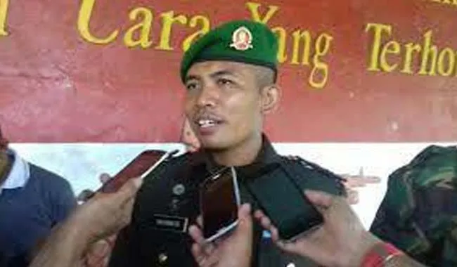 Komandan Kodim 1413/Buton Letkol Czi Sriyanto