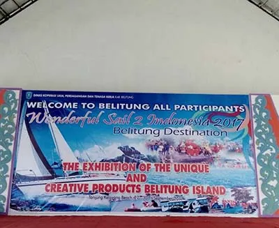 Pesona Bahari Belitung Sapa Peserta Sail Indonesia 2017