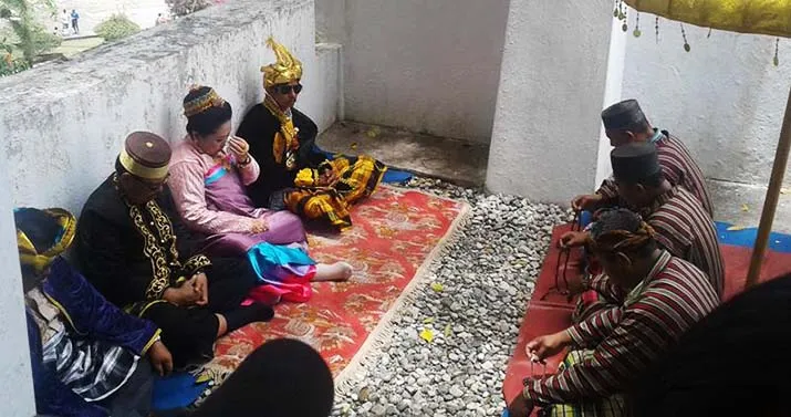 Tradisi Bubusiana Lipu di Kaisabu Baru Meriahkan HUT Kota Baubau