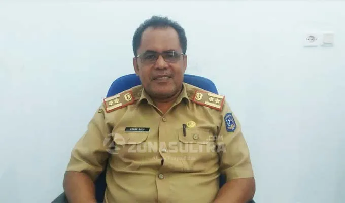 Pelaksana Tugas (Plt) Kepala Dinas (Kadis) Pendidikan dan Kebudayaan (Dikbud) Kabupaten Muna, Sulawesi Tenggara (Sultra) Ashar Dulu