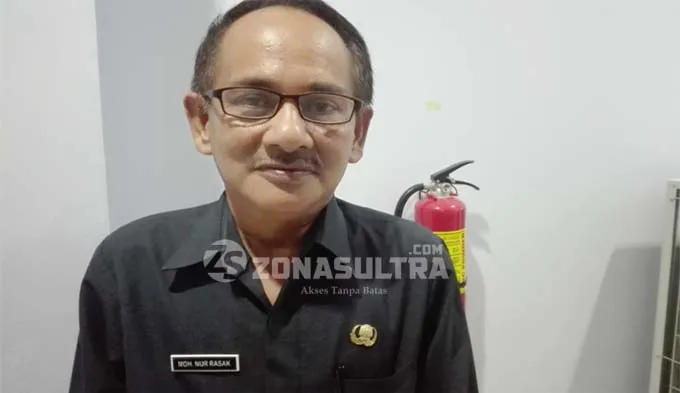 Pelaksana tugas (Plt) Kepala DLHK Kota Kendari Moh. Nur Razak