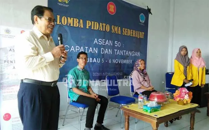 HUT ASEAN ke-50, PSA Unidayan Gelar Lomba Pidato