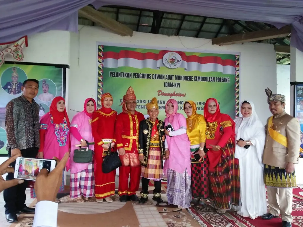 Apua Mokole Nippon Muhammad Ali Resmi Jadi Raja Poleang