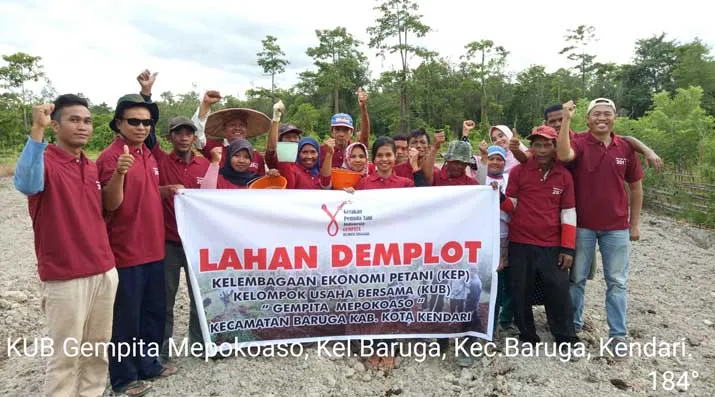 KUB Gempita Mepokoaso Kendari Siap Jadi Pelopor Petani Modern