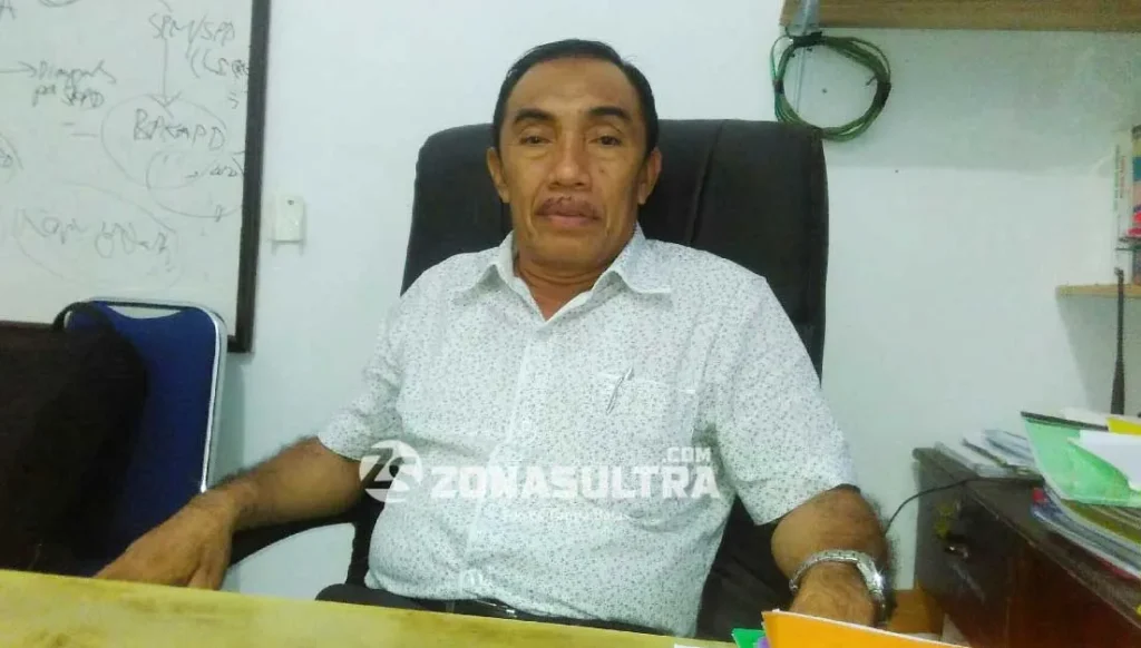 Kepala Dinas Pendapatan dan Pengelolaan Aset Daerah (DPPKAD) Kabupaten Mubar, Zakarudin Saga