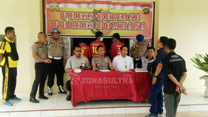 Muat Kayu dari TNRAW Bombana, Empat Orang Pelaku Pembalakan Liar Ditangkap Polisi