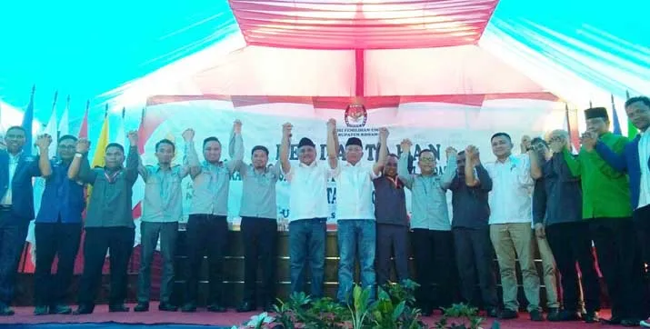 Paslon KSK-GTS Kumpulkan Massa Sebelum Mendaftar