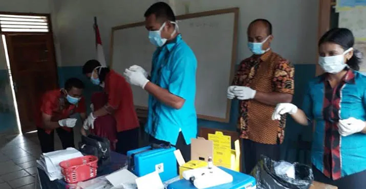 Tak Hanya Orang Tua, Imunisasi MR di Konsel Ditolak Pihak Sekolah