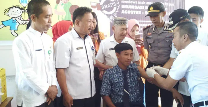Tak Hanya Orang Tua, Imunisasi MR di Konsel Ditolak Pihak Sekolah