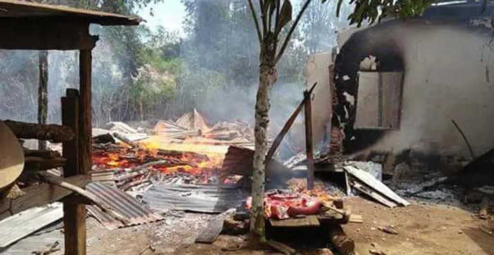 Ditinggal Pemiliknya, Satu Rumah di Mubar Terbakar