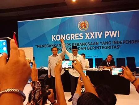 Dua Calon Bersaing Berebut Ketua PWI Pusat
