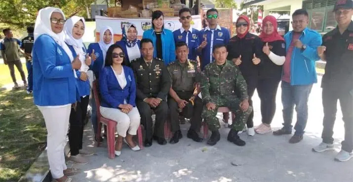 Peduli Palu-Donggala, KNPI Mubar Salurkan Bantuan