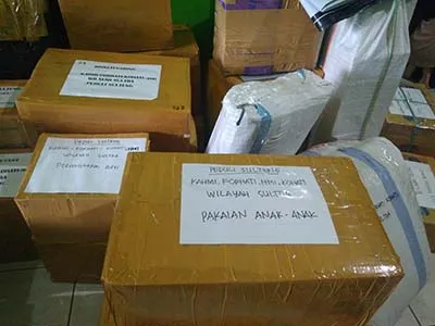 KAHMI Formahti Sultra Bantu Korban Bencana Sulteng
