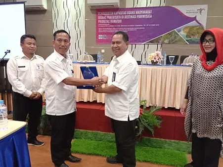 Tingkatkan Potensi Pelaku Kepariwisataan,  Kementrian Pariwisata Gelar Pelatihan di Konsel