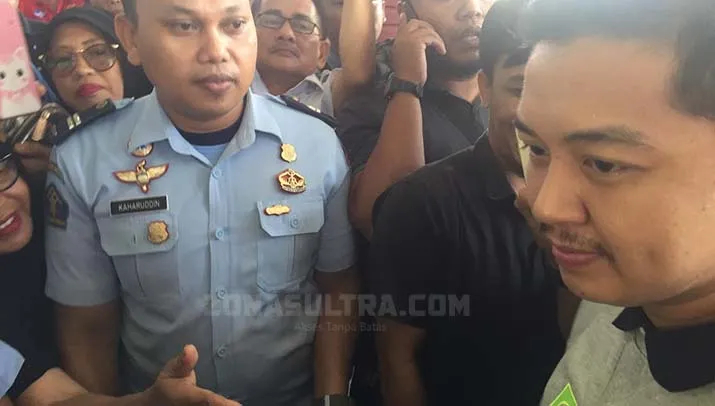 Momen Asrun dan ADP Tiba di Lapas Kelas II A Kendari