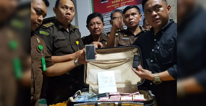 Kejati Sultra OTT Sekretaris Dikbud Sultra