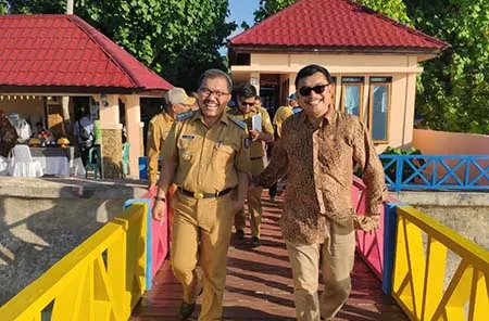 BI Resmikan Bantuan Program Sosial di Wakatobi 