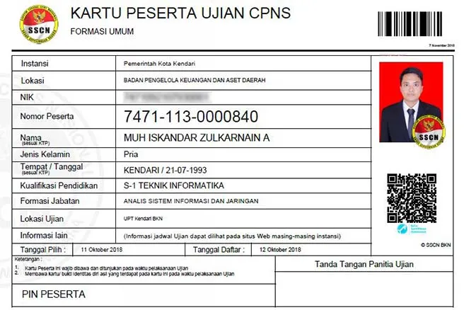 Ini Sosok Baru Peraih Nilai Tertinggi SKD CPNS di Sultra