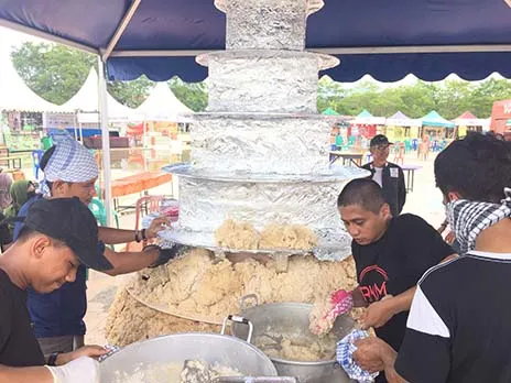 Kasuami Raksasa Menuju Rekor MURI