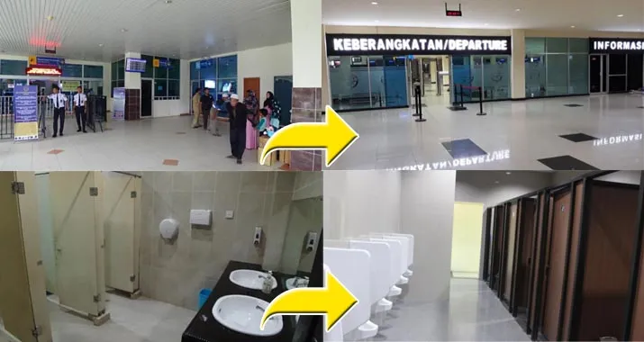 Sukses Rudi Richardo, Tampilkan Wajah Baru Bandara Halu Oleo Kendari
