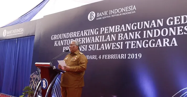 Peletakan Batu Pertama, Ali Mazi Apresiasi Gedung Baru BI