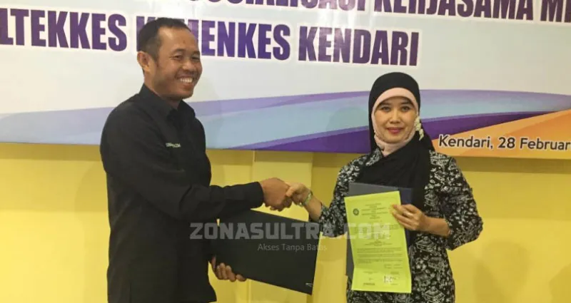 Poltekkes Kendari dan Zonasultra Jalin Kemitraan