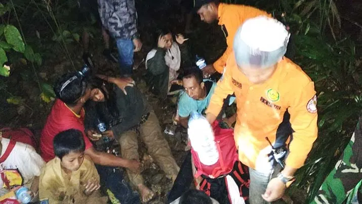 Tim SAR Berhasil Temukan 23 Siswa Pramuka yang Tersesat di Hutan Kolaka