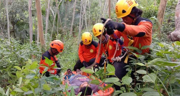 Skenario Pencarian Orang Hilang di Hutan Tutup Latihan Potensi SAR 2019