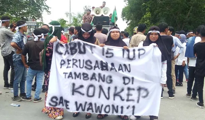 Demo di Polda, Massa Tuntut Kapolres Kendari Dicopot