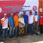 Jadi Ketua Gabungan BUMN, PT Antam Bagikan Sembako Murah