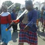 600 Personil Karnaval dari Buton Dikawal Dua Algojo Pada Festival Keraton Nusantara festifal keraton sultra