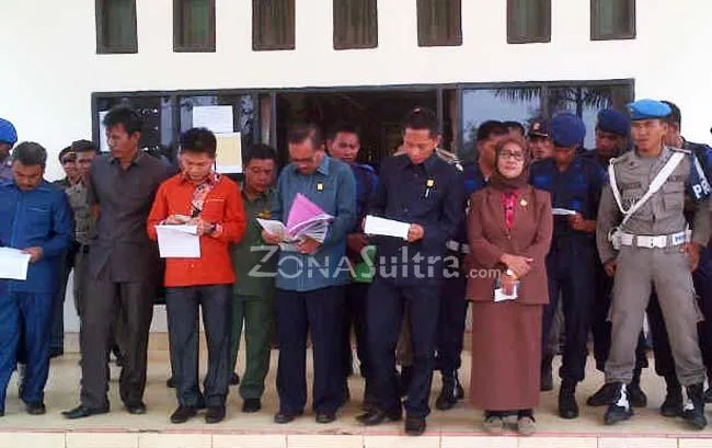 Tak Ada Penyelesaian, Korban Nota Tugas di Konut Demo DPRD