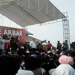 Menangkan Paslon Nusa, Dua Bupati Hadiri Kampanye Akbar di Wawonii