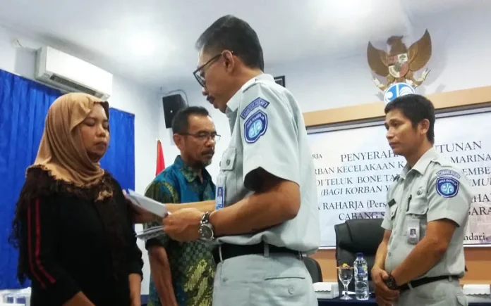 santunan_dua Santunan dari Jasa Raharja