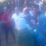 Sambut Kedatangan Ruksamin-Raup, Ribuan Pendukung di Konut Konvoi Sambut Kedatangan Ruksamin-Raup, Ribuan Pendukung di Konut Konvoi