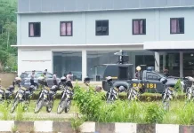 130 Personil Polisi Amankan Pleno Penetapan Bupati-Wakil Bupati Konawe Utara 130 Personil Polisi Amankan Pleno Penetapan Bupati-Wakil Bupati Konawe Utara