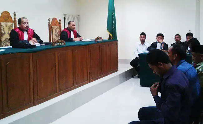 perkara_pilkada_muna Eksepsi Ditolak, Sidang Marathon Perkara SKTT Kades Marobo Hadirkan Lima Saksi