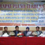 KPU Konut Tetapkan Ruksamin-Raup Sebagai Bupati Terpilih KPU Konut Tetapkan Ruksamin-Raup Sebagai Bupati Terpilih